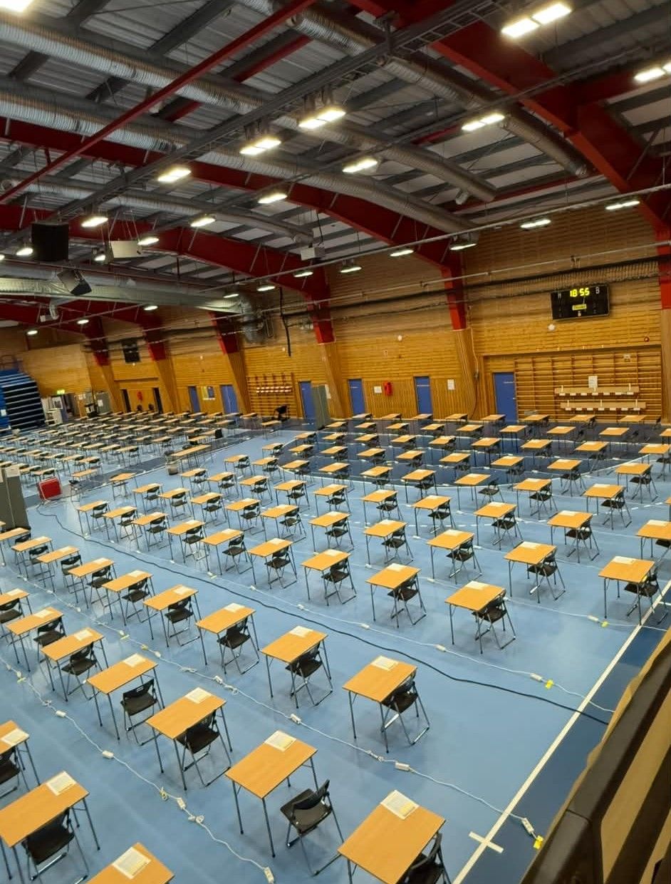 Eksamen i FRAMOhallen